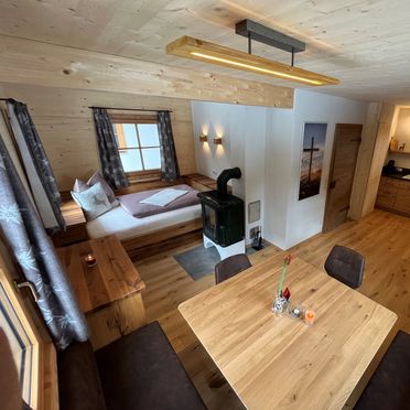 Living-sleeping area, Emi Hütte, Innerkrems, Carinthia , Austria