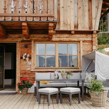 Terrace, Chalet Hirschberg, Lendorf, Carinthia , Austria