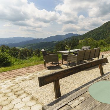 Aussicht, Almhütte Mrzlica, Cece, Steiermark, Slowenien