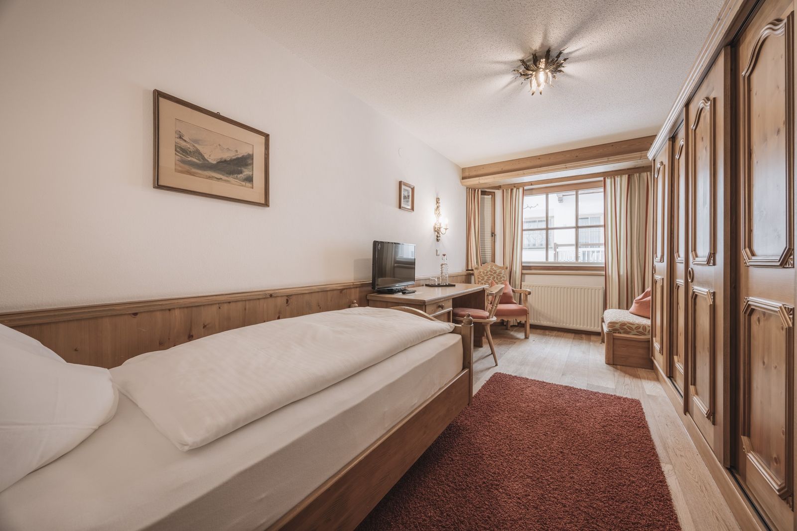 Einzelzimmer Auerberg ohne Balkon image 1 - Hotel Gaspingerhof