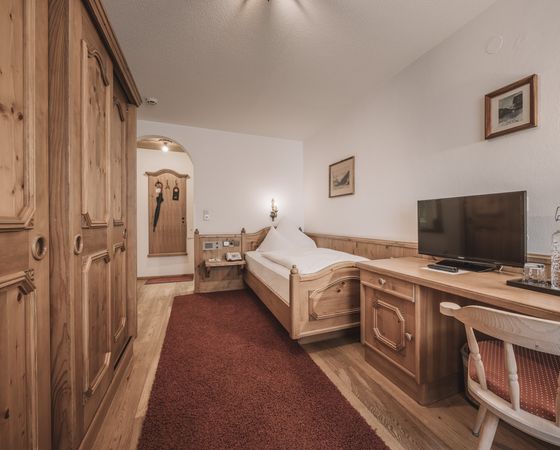 Hotel Zimmer: Einzelzimmer Auerberg ohne Balkon - Hotel Gaspingerhof