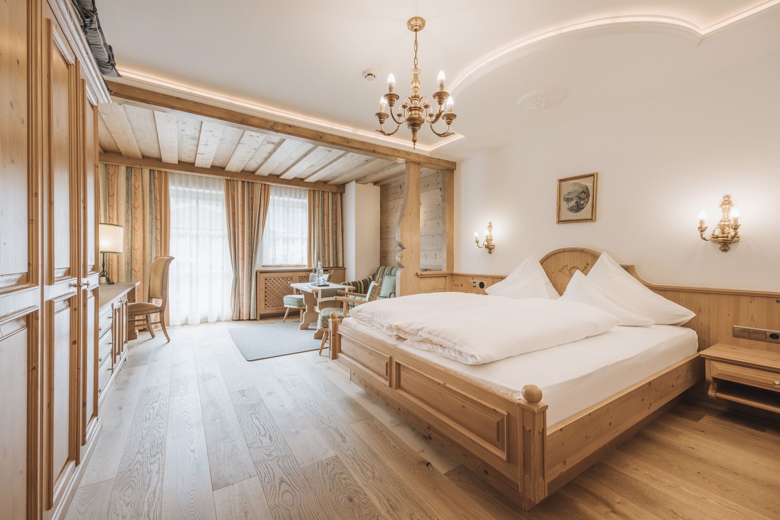 Juniorsuite Fürstalm mit Balkon - Hotel Gaspingerhof