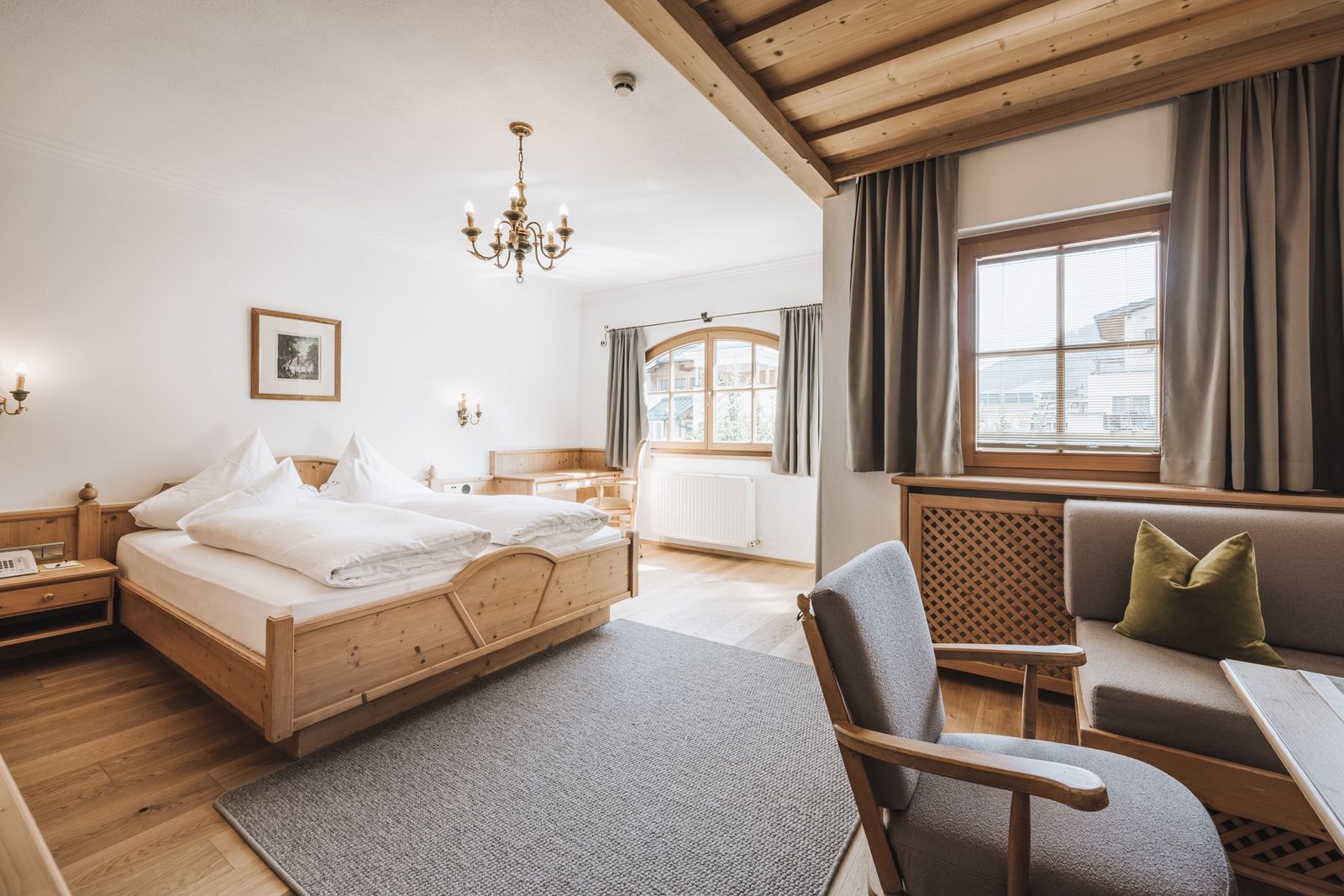 Juniorsuite Torhelm mit Balkon - Hotel Gaspingerhof