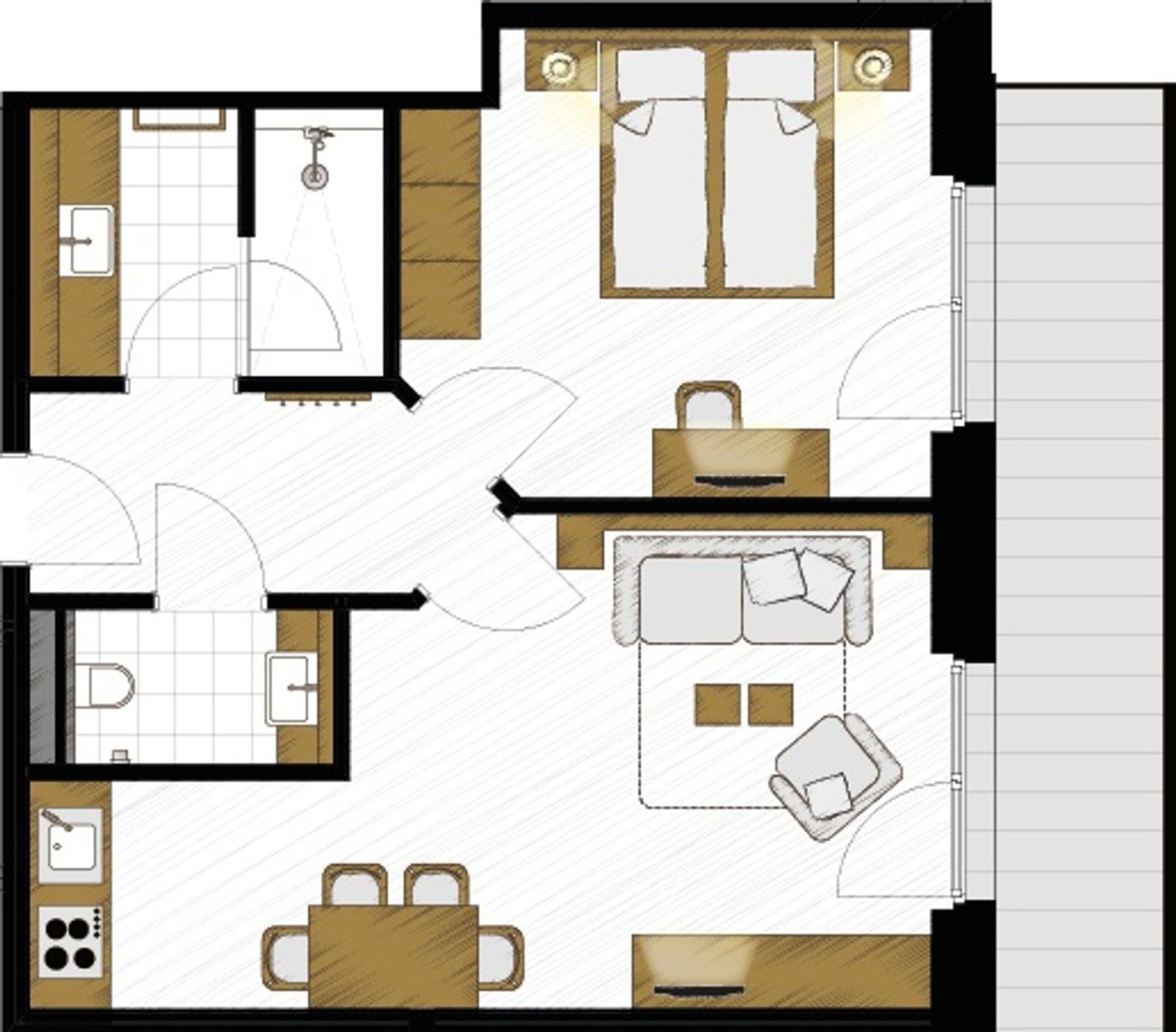 Apartment „Schneequarz“ image 4 - Hotel Gaspingerhof