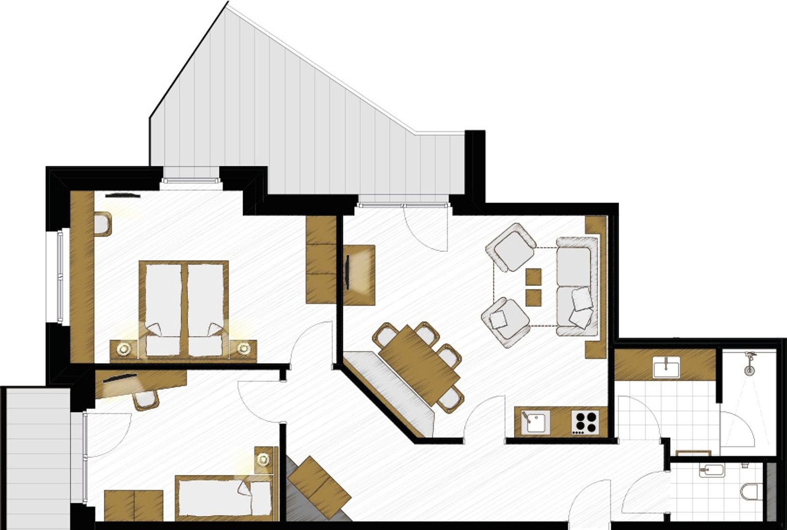 Apartment „Turmalin“ image 3 - Hotel Gaspingerhof