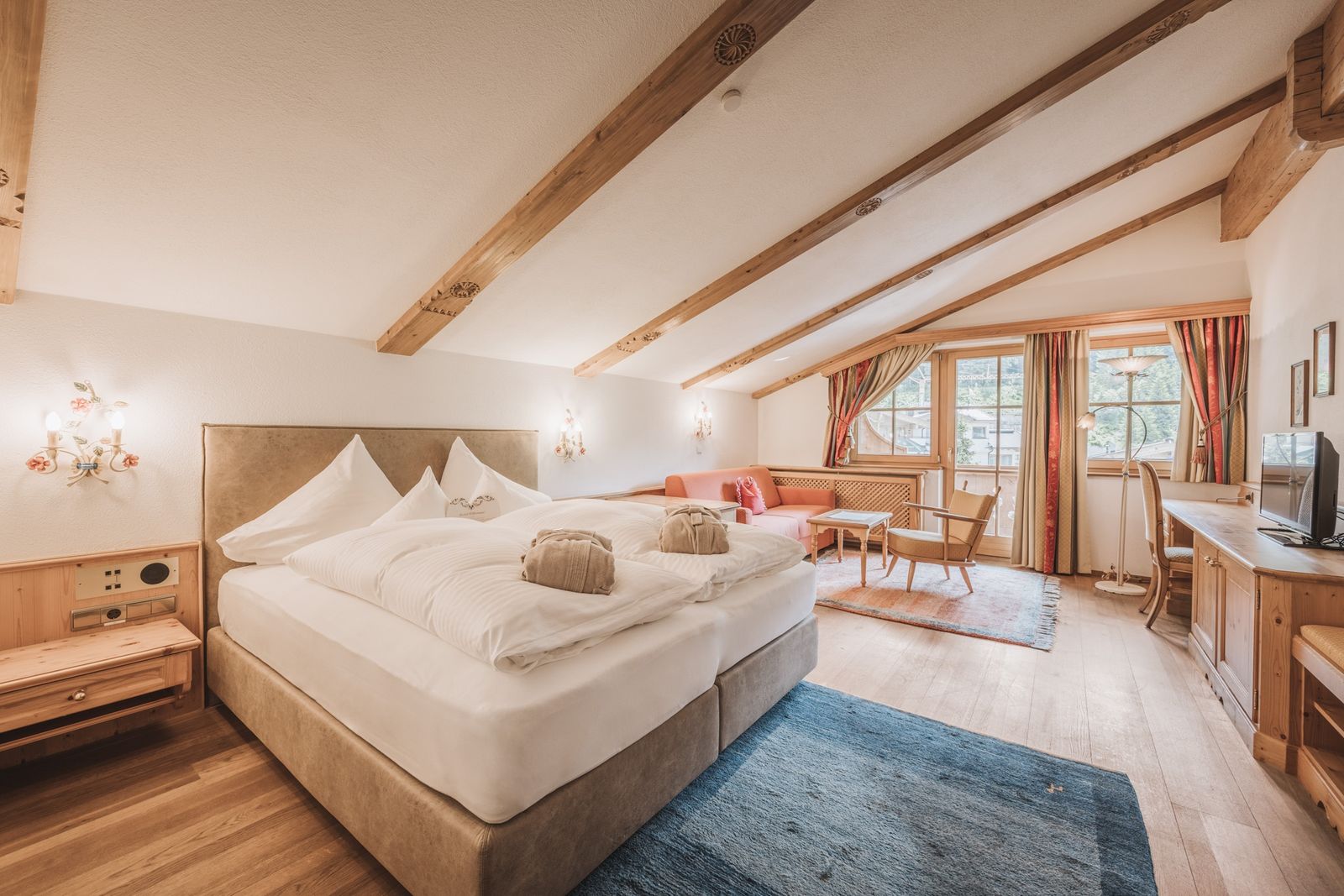 Doppelzimmer Auerberg mit Balkon image 1 - Hotel Gaspingerhof