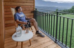 Bio- und Vitalbauernhof Bacherhof: Ausblick Hotelzimmer - Bio- und Vitalbauernhof Bacherhof, Millstatt am See, Millstätter See, Kärnten, Österreich