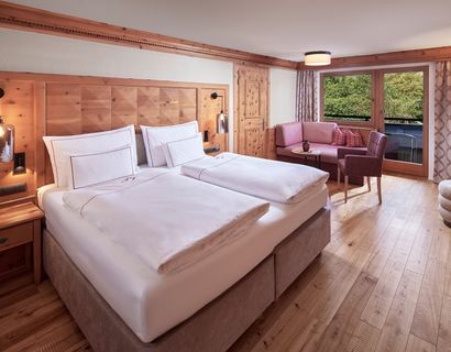 Der Böglerhof - pure nature spa resort: Doppelzimmer Hösljoch