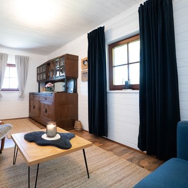Living area, Kleine Almliebe, Preitenegg, Carinthia , Austria