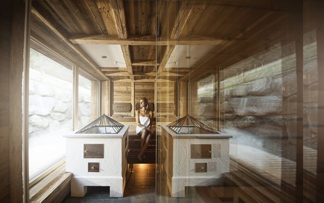 Familiensauna im Wellnessbereich