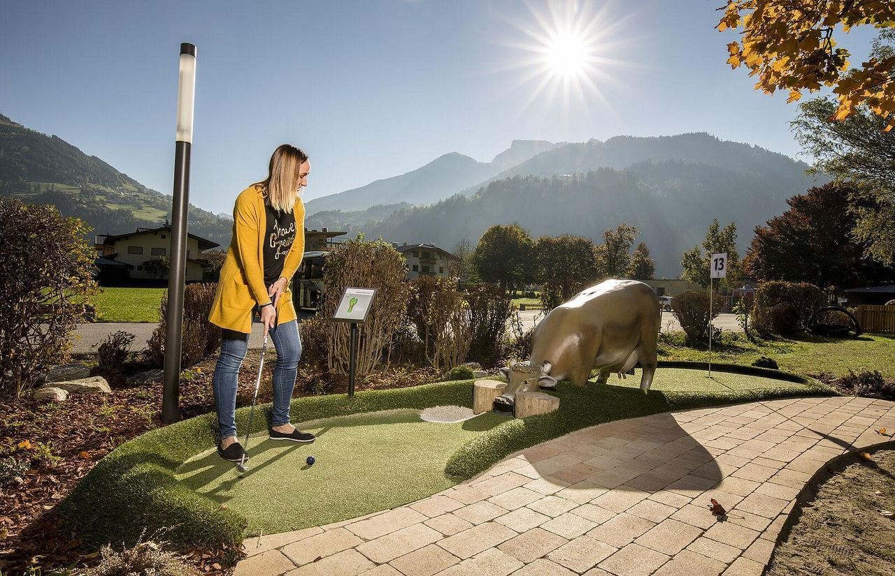 Minigolf im Zillertal
