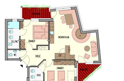 Vischio naturale di tipo piatto/cardo d'argento (2/8) - Familien- und Naturhotel Darrehof