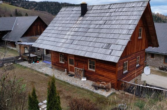 Winter, Mörthandrä Hütte, Hirschegg, Steiermark, Österreich