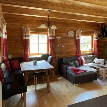 Living and eating area, Ferienhaus Mörthandrä, Hirschegg, Styria , Austria