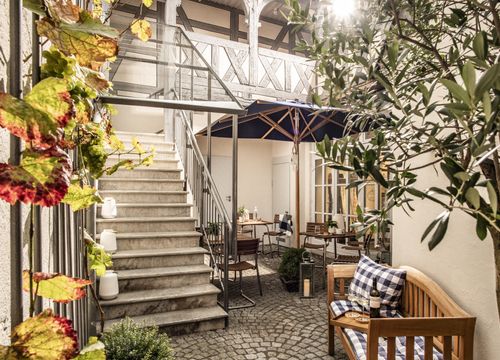 Biohotel Chez Douverne: Terrasse (1/20) - Boutique Biohotel – chez Douverne