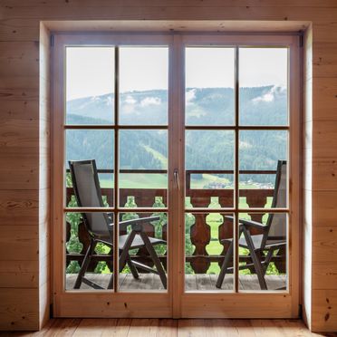 Terrasse, Chalet Gsieser Törl, Pichl, Trentino-Südtirol, Italien