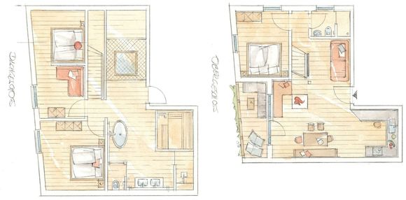 Ferienwohnung Himmelgucker Grundriss