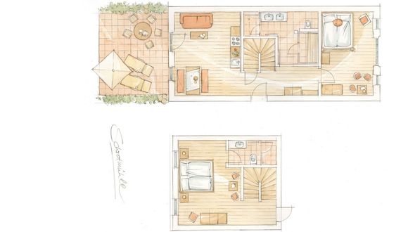 Ferienwohnung Schrotmühle Zimmerbild #7