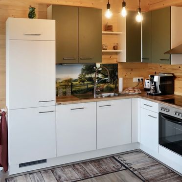 Küche, Biochalet Koralmblick, Gleinstätten, Steiermark, Österreich