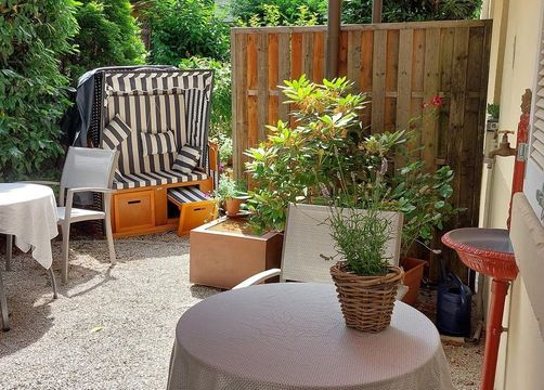 Bio Boutique Hotel Barbara: Garten zum Wohlfühlen mitten in Freiburg - Barbara Bio Boutique Hotel, Freiburg im Breisgau, Schwarzwald, Baden-Württemberg, Deutschland