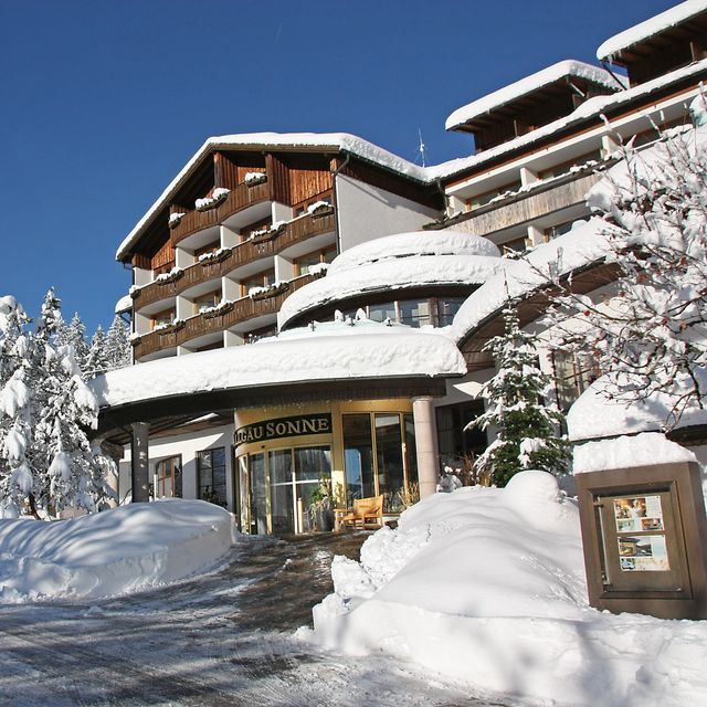Allgäu Sonne in Oberstaufen, Bayern, Deutschland