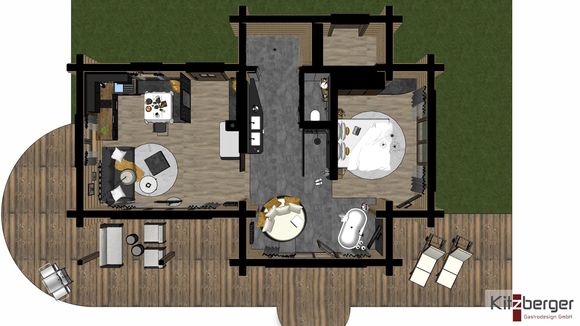 Chalet "Sofi" Grundriss