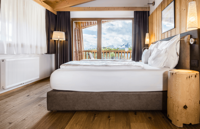 3 Sterne Alpine Hotel Gran Fodà - St. Vigil in Enneberg, Dolomiten, Trentino-Südtirol, Italien