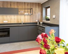 BIO HOTEL Naturapartments Alpbach: Voll ausgestattete Küchen in den Apartments - Naturapartments Alpbach, Alpbach, Tirol, Österreich