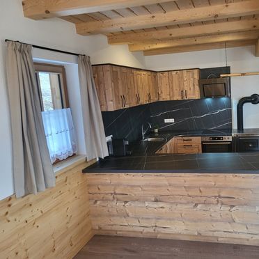 Küche, Ellend Hütte, Preitenegg, Kärnten, Österreich