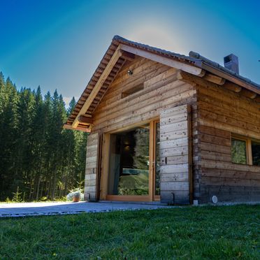Sommer, Chalet Pian De La Mola, Comelico Superiore (BL), Venetien, Italien