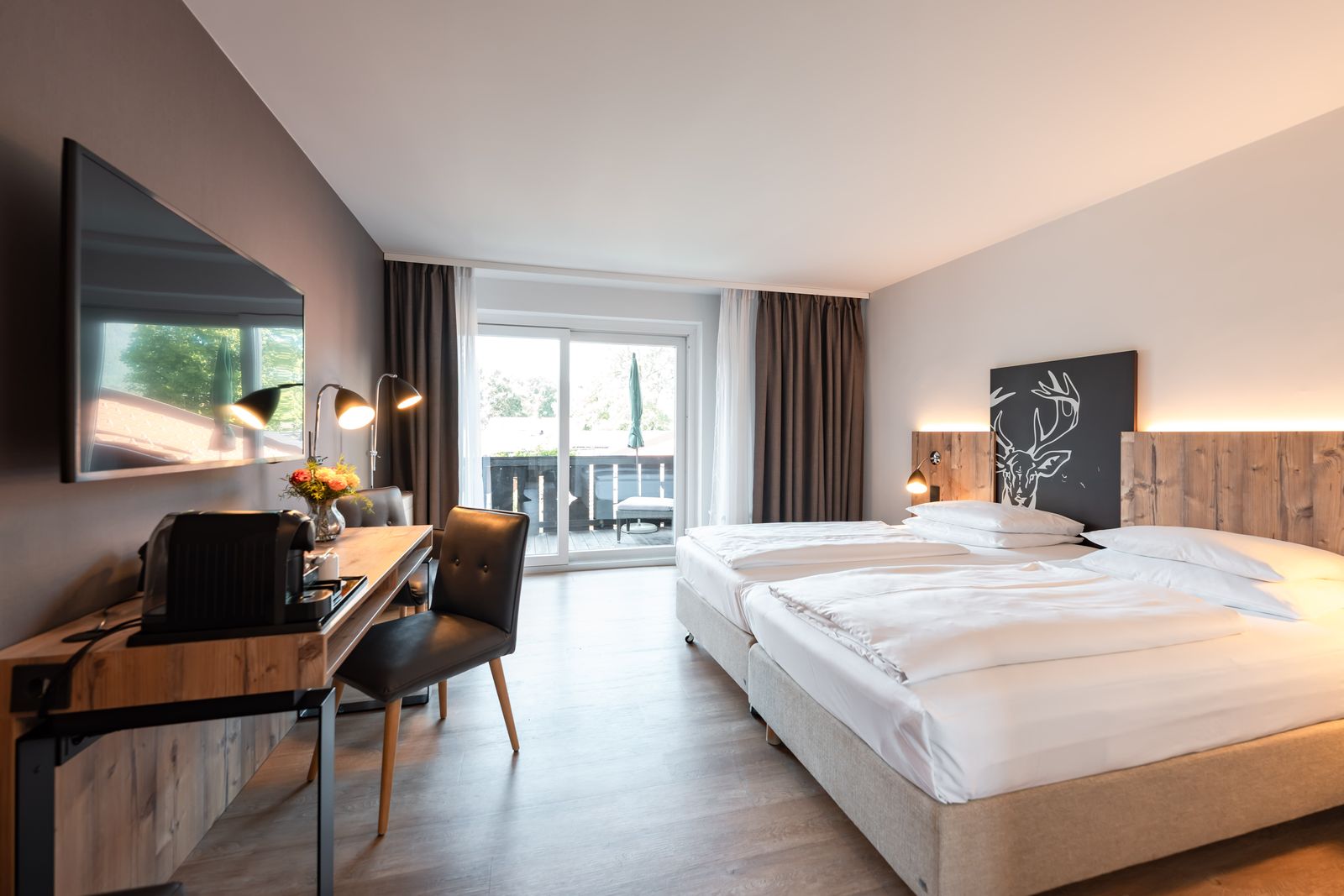 Standard Double Room with Mountain View image 1 - LA GAP Alpin Boutique Hotel