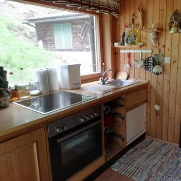 Küche, Stoanlenz Hütte, Wiel, Steiermark, Österreich